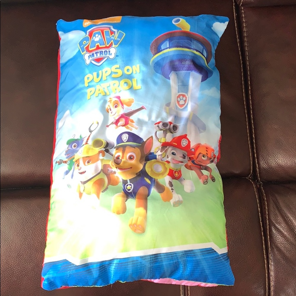NEW PAW PATROL PILLOW BOOK!!!